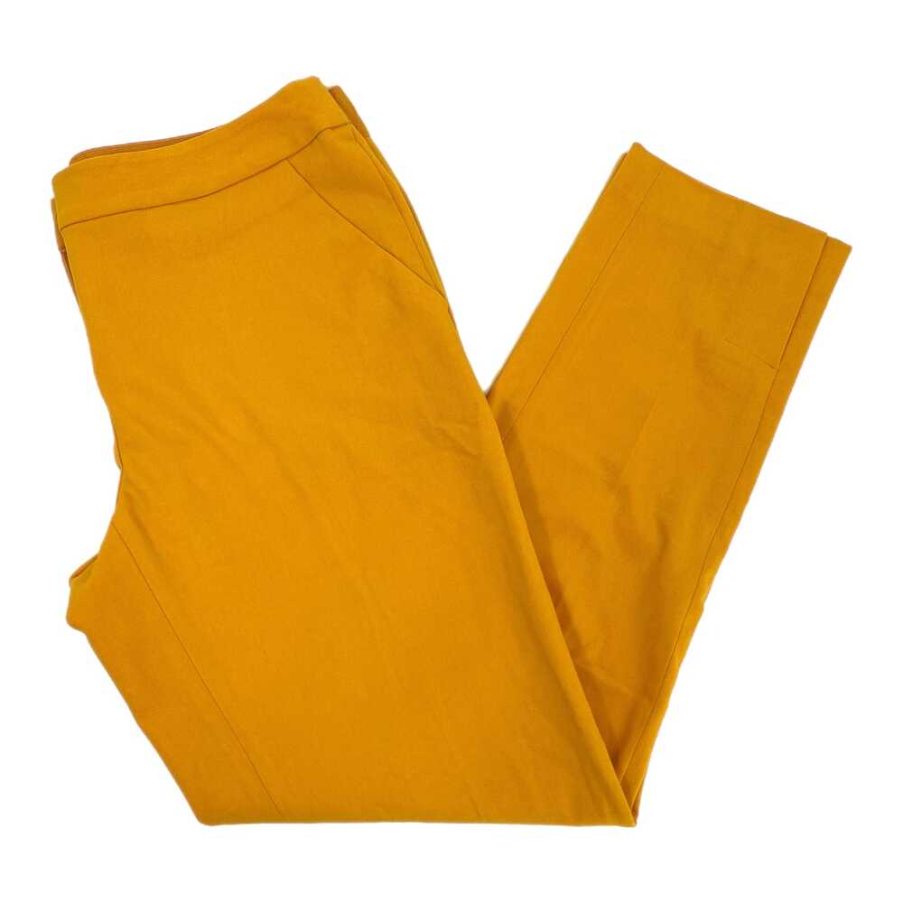 Amanda & Chelsea Yellow Slim Trousers | Size 4